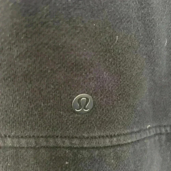 Lululemon Navy Blue Crewneck Sweatshirt  with Two Front Zippers S - Picture 8 of 11